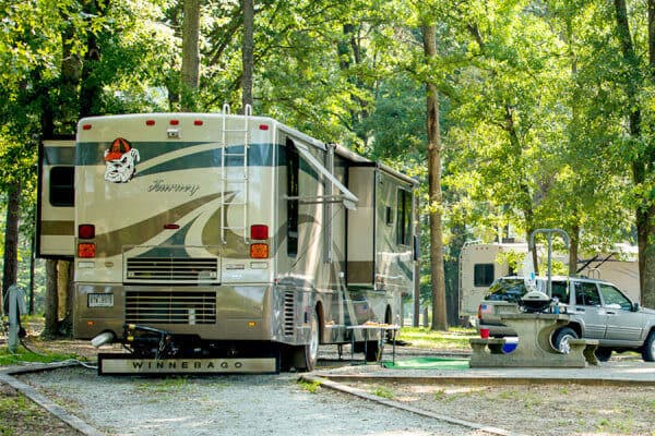 Lake Blackshear GA Veterans State Park Camping1