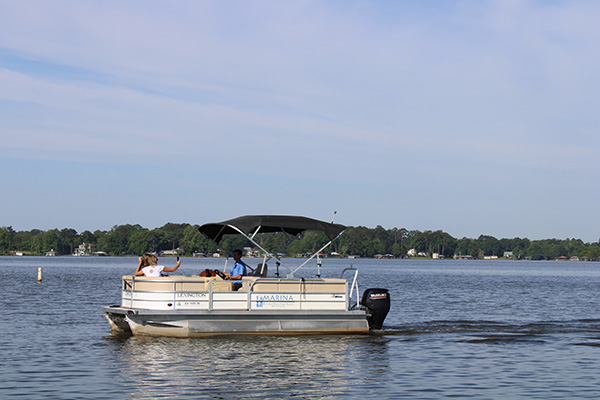  TESTFamily Pontoon Boating on Lake Blackshear x